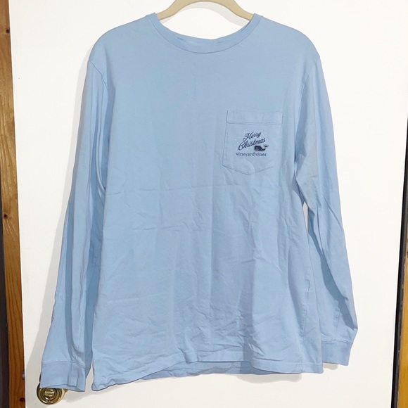 Vineyard Vines Other - Vineyard Vines Men’s Long Sleeve Woody & Gifts Pocket T-Shirt